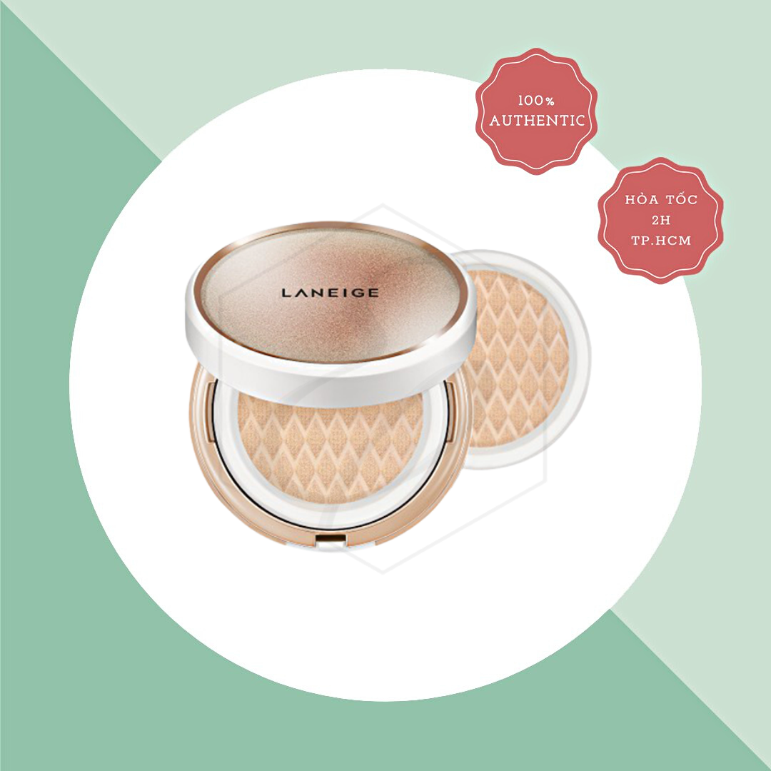 [DATE 24/11/2022] Phấn nước chống lão hóa Laneige BB Cushion Anti-Aging SPF5O+ PA+++ (Kèm lõi) #TONE 21